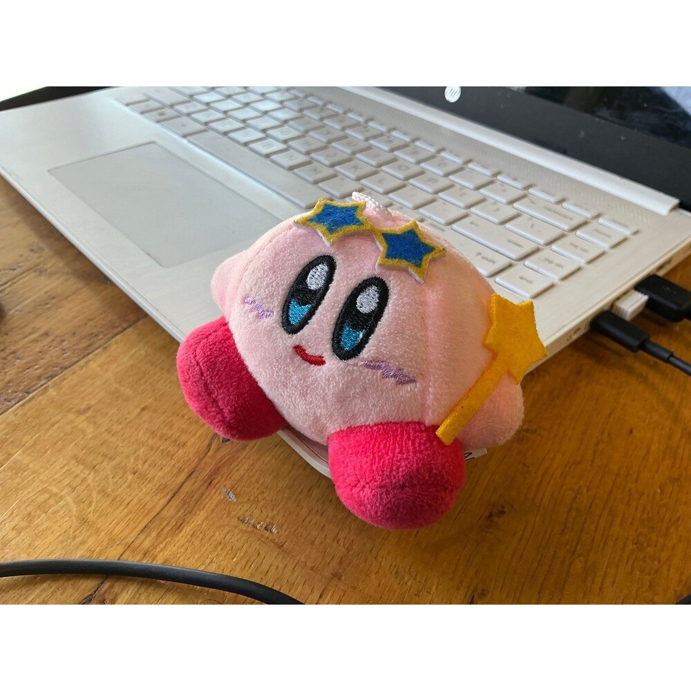 Kirby Plush Toy with Star Wand